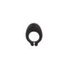 OCTAVE, Cockring Noir dans un silicone médical doux avec 1 mode de vibration 